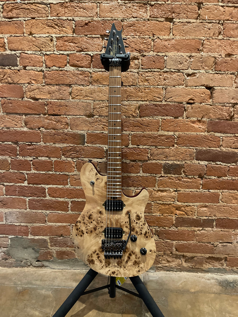 EVH Wolfgang Standard QM Electric Guitar Exotic Poplar Burl (Manufac