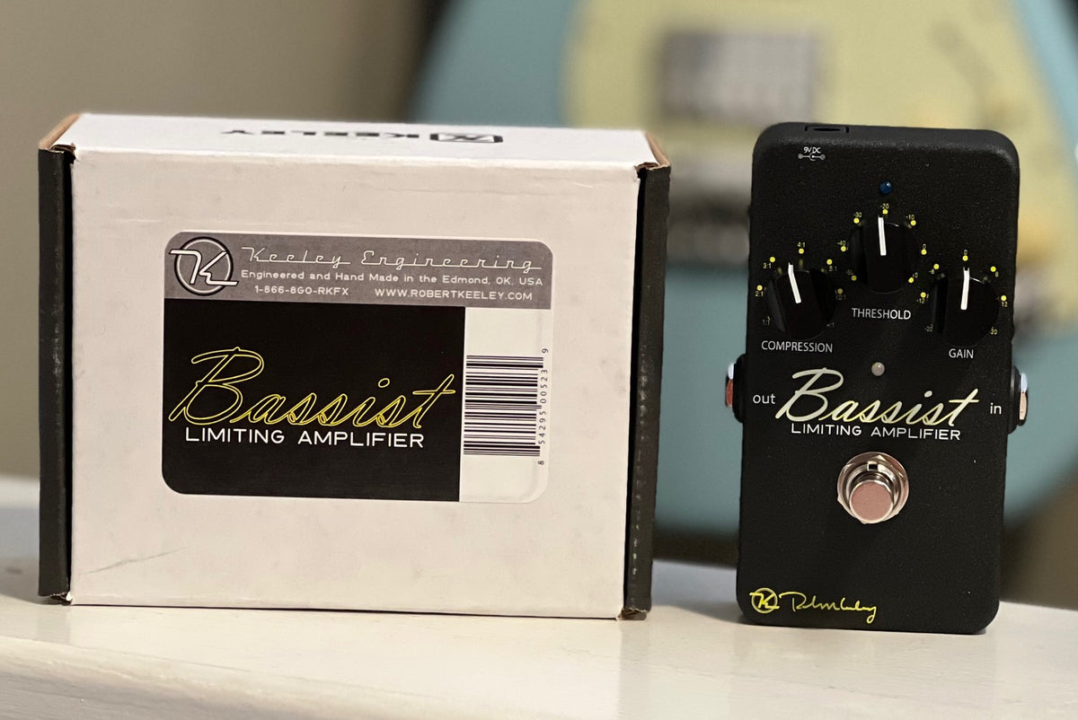 Keeley Bassist Limiting Amplifier Bass Compressor Pedal Ground Zero
