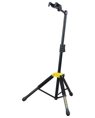 Hercules Stands GS414B PLUS Single Guitar Stand with Auto Grip System and Foldable Yoke