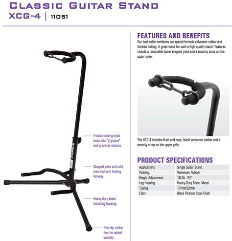 On-Stage - Classic Guitar Stand - XCG-4