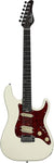 Schecter MV-6 Electric Guitar - Olympic White with Ebony Fingerboard