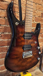 Ernie Ball Music Man JP15 Electric Guitar - Tiger Eye Quilt