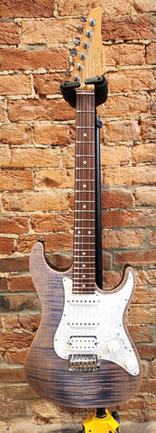 Suhr Standard Plus Guitar, Trans Blue Denim Slate, Pau Ferro