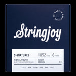 Stringjoy Signatures | Husky Medium Gauge (11-52) Nickel Wound Electric Guitar Strings