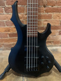 ESP LTD F-205 Bass Guitar - Black Satin
