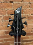 ESP LTD F-205 Bass Guitar - Black Satin