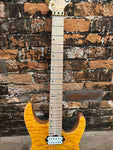 Charvel Pro-Mod DK24 HH FR M QM Electric Guitar Dark Amber