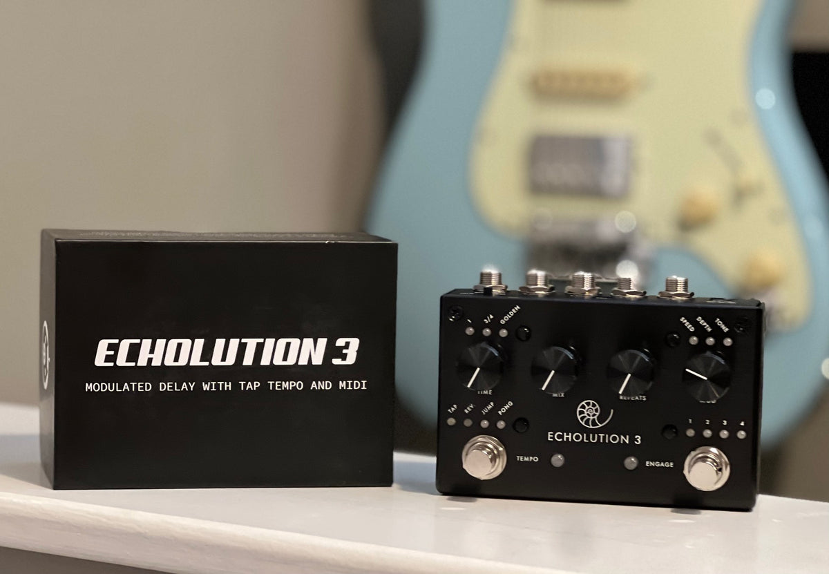 Pigtronix Echolution 3 Stereo Delay Pedal Ground Zero Guitars