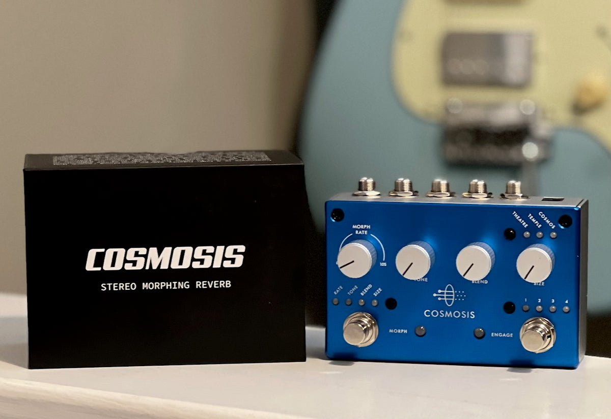 Pigtronix Cosmosis Stereo Morphing Reverb Effects Pedal Ground Zero