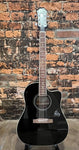 Epiphone J-45 EC Studio Acoustic-electric Guitar - Ebony (Manufacturers Refurbished/Used)