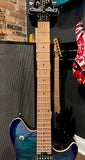 EVH Wolfgang Standard QM Electric Guitar - Chlorine Burst