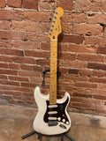 Fender Player Plus Stratocaster Electric Guitar - Olympic Pearl with Maple Fingerboard (Manufacturers Refurbished/Used)