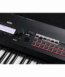 Korg Kross 2-61-MB 61-key Synthesizer Workstation - Super Matte Black