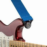 D'Addario 2" Auto Lock Polypro Guitar Strap - Blue