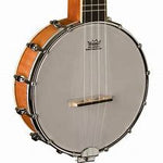 Oscar Schmidt OUB1 Banjolele 4-String Concert Banjo Ukulele, Satin Natural