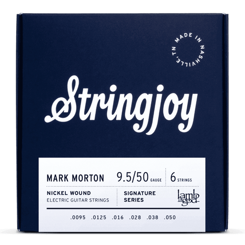 Stringjoy Signatures | Mark Morton Artist Series (9.5-50) Nickel Wound Electric Guitar Strings