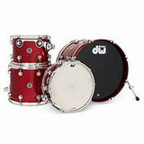 DW DWe 4-piece Drum Kit Bundle - Black Cherry Metallic