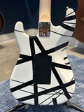 EVH Striped Series - White w/ Black Stripes  (Manufacturers Refurbished/Used)