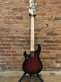 Sterling By Music Man StingRay RAY5 Bass Guitar - Ruby Red Burst Satin