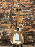 Charvel Super-Stock SC1 Artist Signature Limited-edition Henrik Danhage Electric Guitar - White Relic