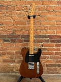 Squier 40th Anniversary Telecaster Electric Guitar, Vintage Edition - Satin Mocha with Maple Fingerboard (Manufacturers Refurbished/Used)