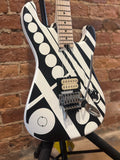 EVH Striped Series Circles Electric Guitar - Crop Circles