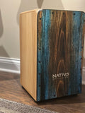 Nativo Percussion Studio Cajon with Adjustable Snare - Syrah