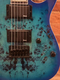 Ibanez GIO GRGR221PA Electric Guitar - Aqua Burst (Used)