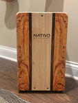 Nativo Percussion Inicia Series Cajon with Adjustable Snare - Macchiato