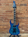 Ibanez GIO GRGR221PA Electric Guitar - Aqua Burst (Used)