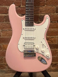 Suhr Select Classic S HSS Guitar, Roasted Flamed Neck, Rosewood - Shell Pink