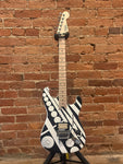 EVH Striped Series Circles Electric Guitar - Crop Circles