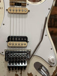 Charvel Super-Stock SC1 Artist Signature Limited-edition Henrik Danhage Electric Guitar - White Relic