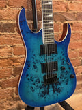 Ibanez GIO GRGR221PA Electric Guitar - Aqua Burst (Used)