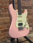 Jet Guitars JS-400-PK-R Pink HSS Electric Guitar