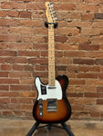 Fender Player Telecaster Electric Guitar - 3 Tone Sunburst with Maple Fingerboard Left handed (Manufacturers Refurbished/Used)