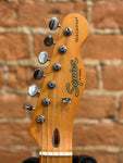 Squier 40th Anniversary Telecaster Electric Guitar, Vintage Edition - Satin Mocha with Maple Fingerboard (Manufacturers Refurbished/Used)
