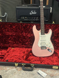 Suhr Select Classic S HSS Guitar, Roasted Flamed Neck, Rosewood - Shell Pink