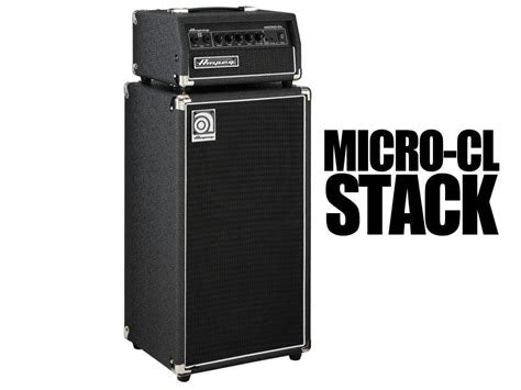 Ampeg Micro-CL 2 x 10-inch 100-watt Bass Stack – Ground Zero Guitars