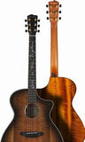 Breedlove Jeff Bridges Oregon Concerto CE Acoustic-Electric Guitar - Bourbon Myrtlewood