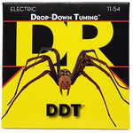 DR Strings DDT-11 Drop-Down Tuning Nickel Plated Steel Electric Guitar Strings - .011-.054