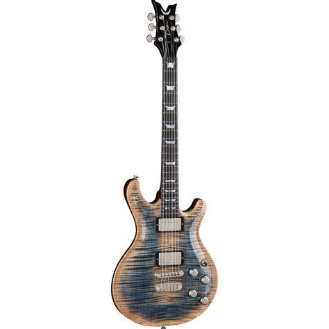 Dean USA Icon Flame-top Electric Guitar- Faded Denim