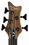 Dean Edge Pro Select 5 Bass Guitar, Walnut Satin