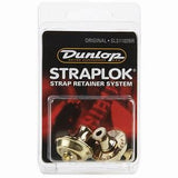 Dunlop Straplok Dual Design Strap Retainer System - Brass