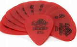 Dunlop Tortex Standard Guitar Picks - .50mm Red (12-pack)