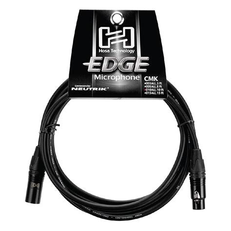 Hosa CMK-003AU Edge Microphone Cable - 3 foot