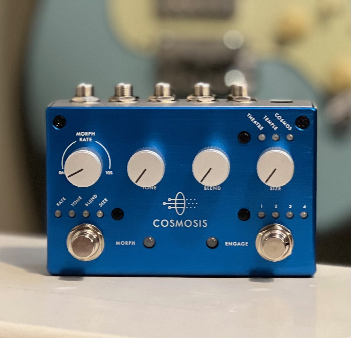 Pigtronix Cosmosis Stereo Morphing Reverb Effects Pedal Ground Zero