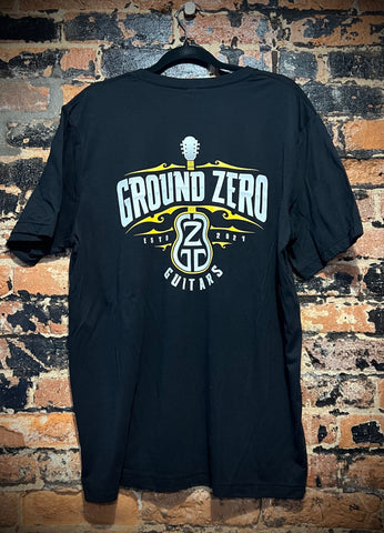 Ground Zero Logo T-Shirts - Black