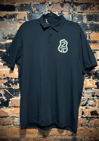 Ground Zero Logo Polo Shirt - Black