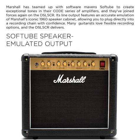 Marshall store dsl5cr combo